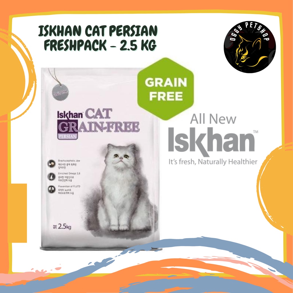 ISKHAN PERSIAN Cat Food Grain Free FRESHPACK 2.5 Kg