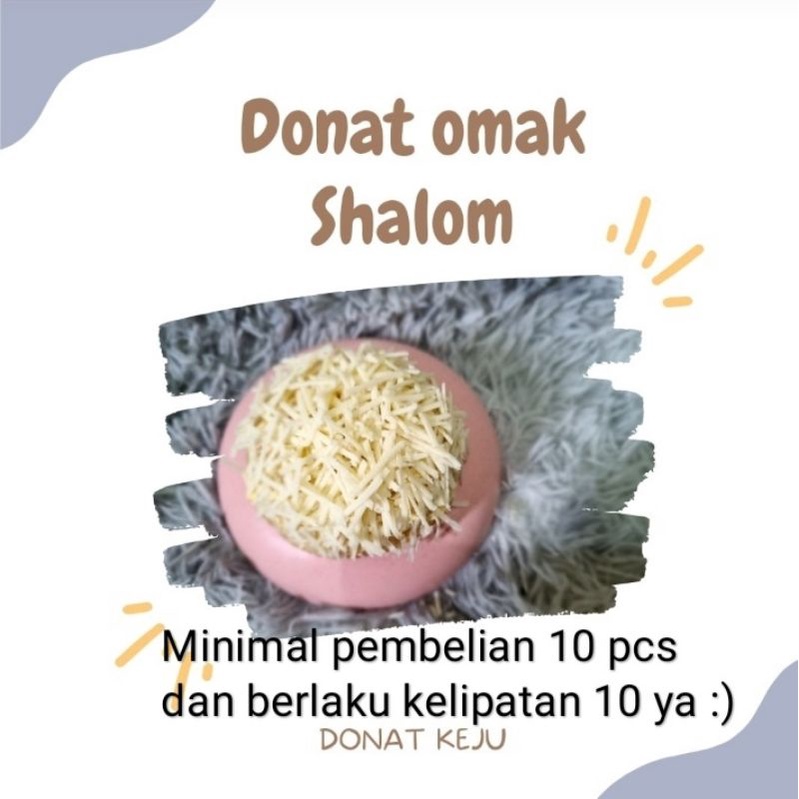

Donat keju Mak Shalom
