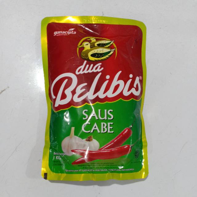 

Dua belibis saus cabe 1kg