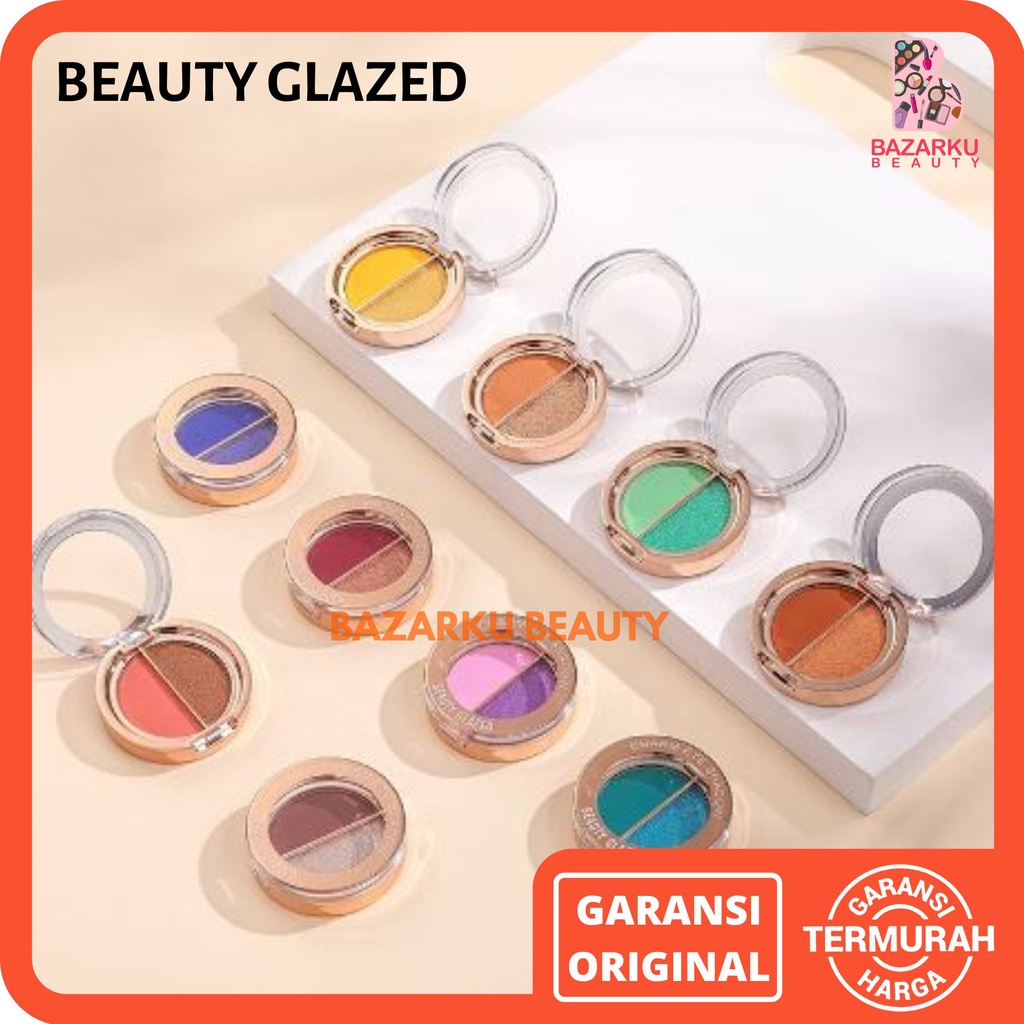 Beauty Glazed Charm Eyeshadow 2 Colors Beauty Glazed Eyeshadow Pallete Beauty Glazed Eyeshadow Palette Beauty Glazed Eyeshadow Glitter Beauty Glazed