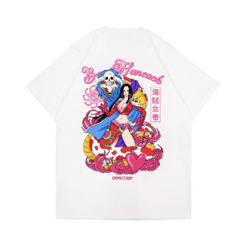 T-SHIRT KAOS ANIME ONE PIECE - BOA HANCOCK