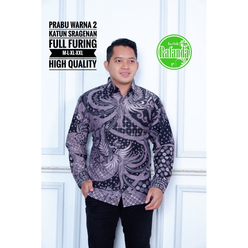 PRABU WARNA 2 RAFANDA BATIKSOLOAMANAH KEMEJA BAJU BATIK PRIA SOLO LENGAN PANJANG PENDEK LAPIS FURING ATASAN BATIK PREMIUM MODERN KATUN HALUS ERLANGGA SEKTI 2 KARISMA WARNA PARANG MERAK KLABANG WERNO GUNUNGAN CATUR PRAKASITA MERAH KLANGENAN MERAH PEKSI