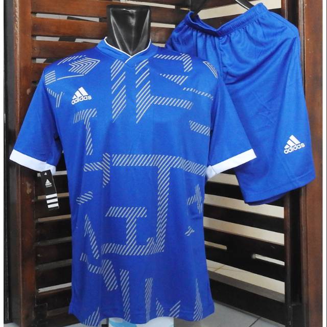 Jersey Futsal/ Setelan Adidas/ Seragam Kostum Olahraga/  Baju Bola/ Team Badminton/ Tenis/ Voli