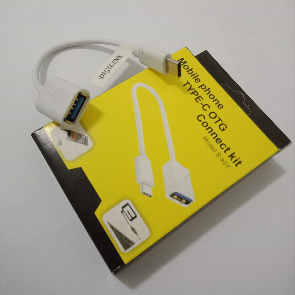 CABLE OTG TO TYPE-C SLIM PACKING DIGILINK