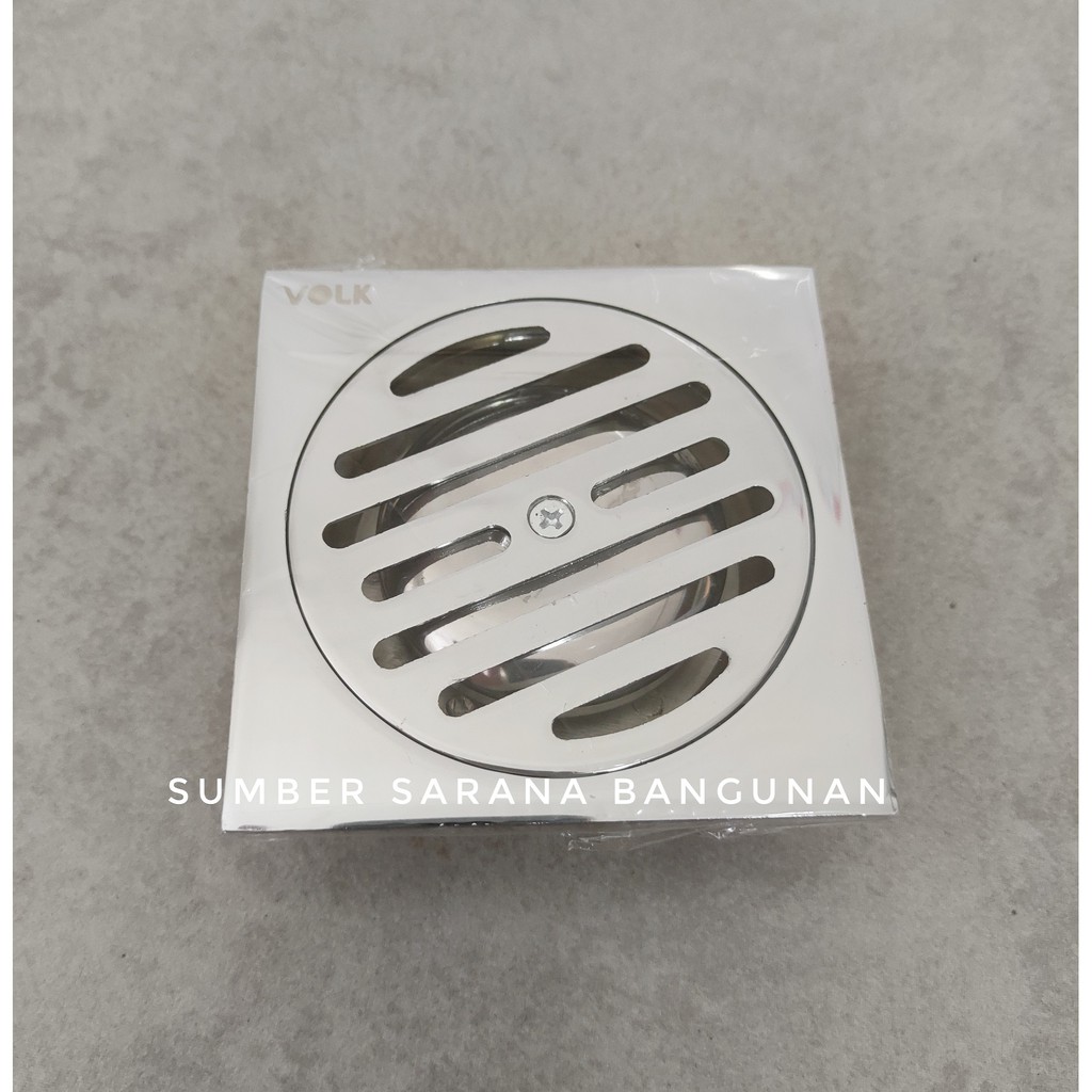 Floor Drain Volk Zinc Chrome / Saringan Got Murah