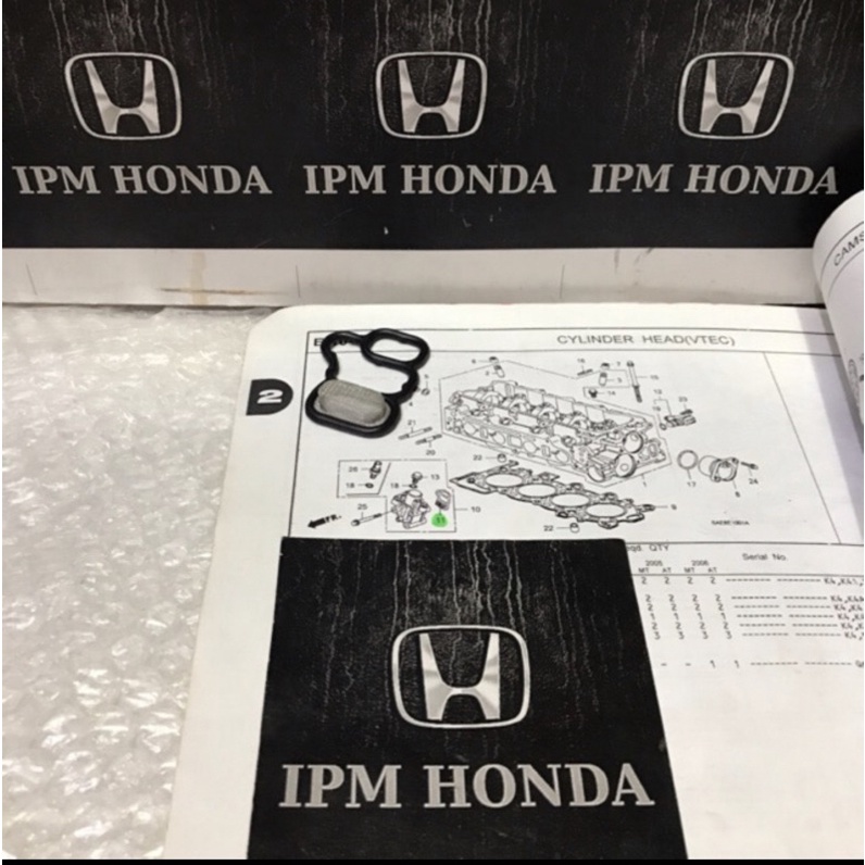 15815 RAA Filter Assy Spool Seal Oring Vtec Honda Odyssey RB1 2004-2008 CRV GEN 2 RD4 RD5 2002-2006 CRV GEN 3 2007-2012 Jazz GD3 VTEC City GD8 VTEC Civic FD2 2000cc 2006-2011 Accord CM5 2003-2007 Stream 2000cc 2002-2006