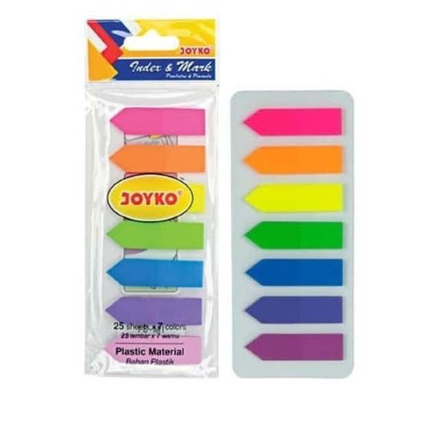 

Pembatas sticky notes plastik Index Marker Joyko IM-31