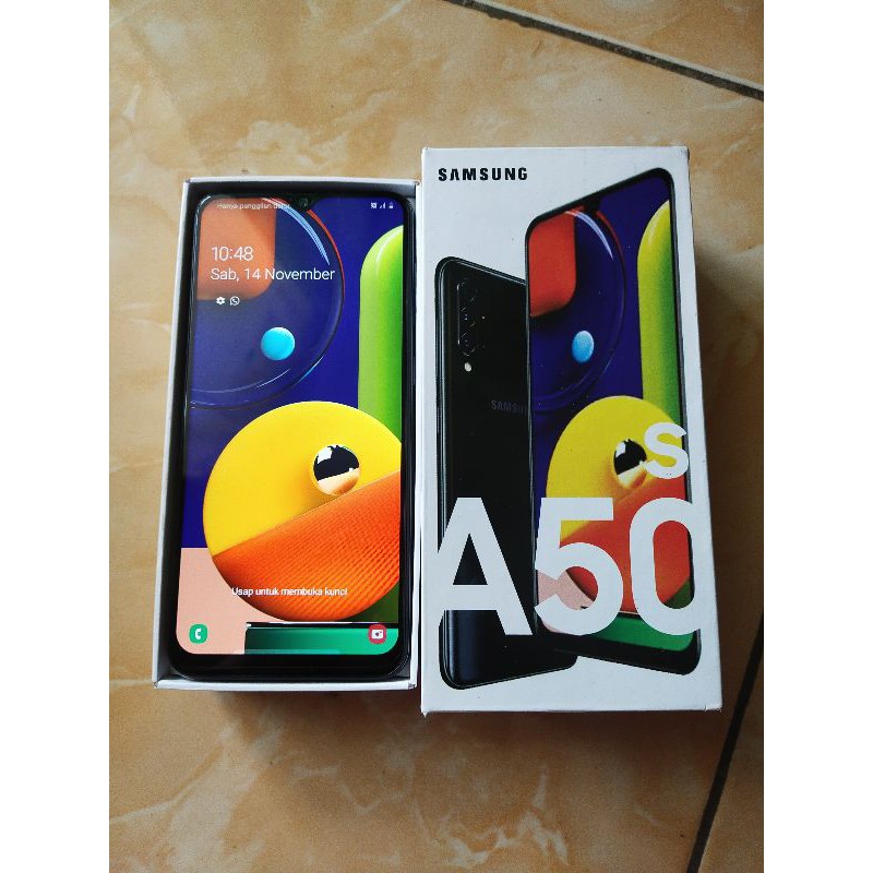 samsung a50s fulset seken second bekas