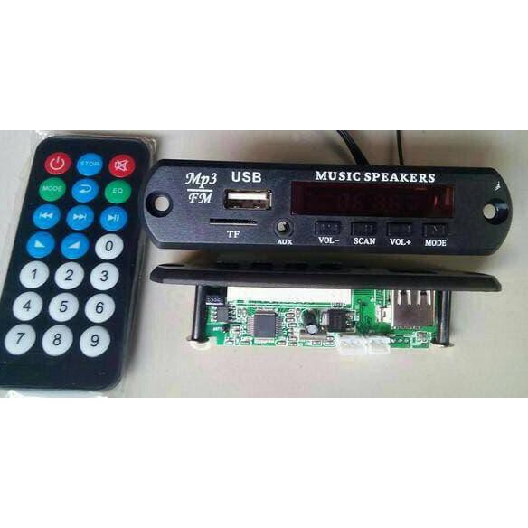 Terbaru Module Mp3 Digital Fm Radio Modul Suppport Sd,Mmc,Flashdisk Kualitas Baik