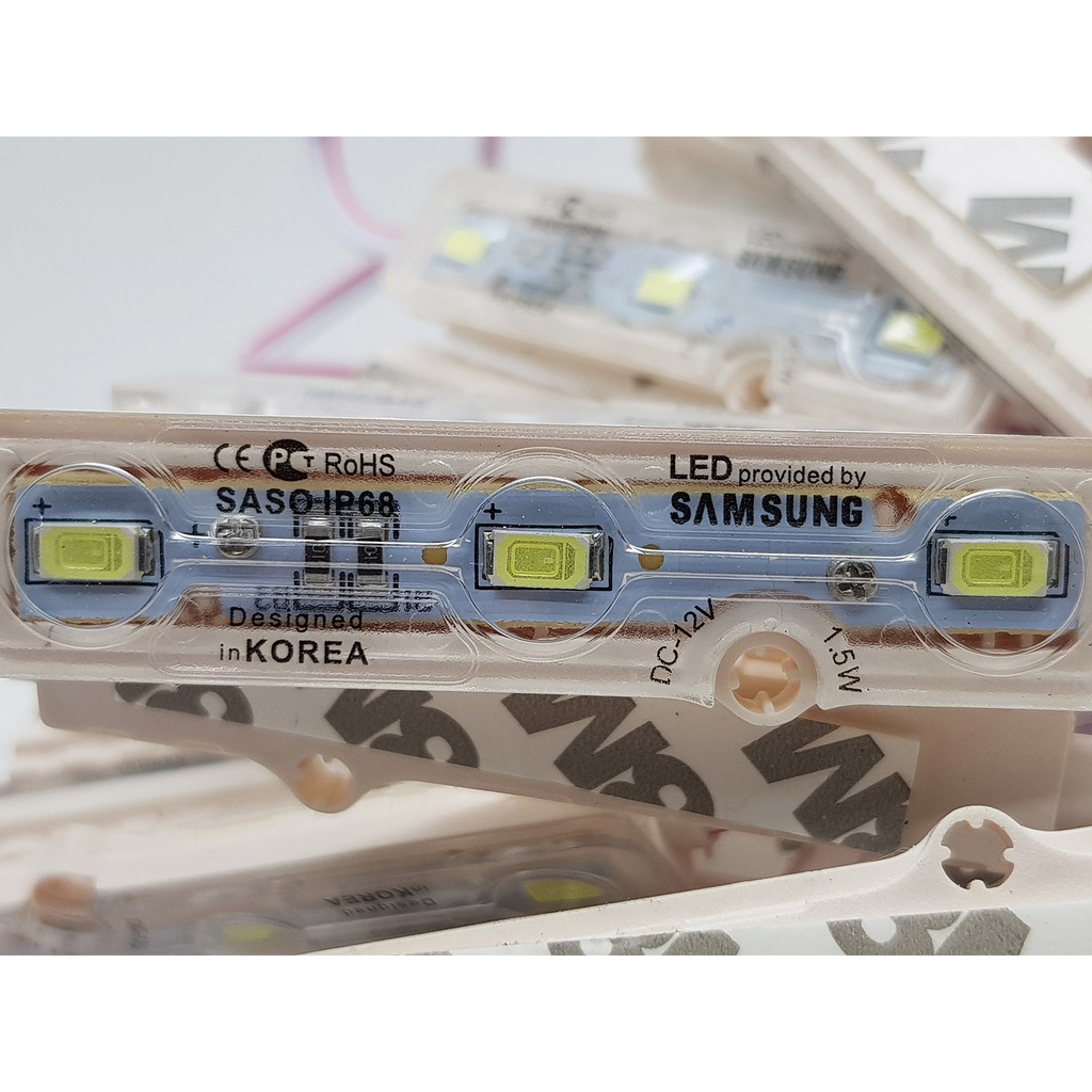 PUTIH Ultrasonic Welding Injection Led Module 5730 SMD SAMSUNG IP68