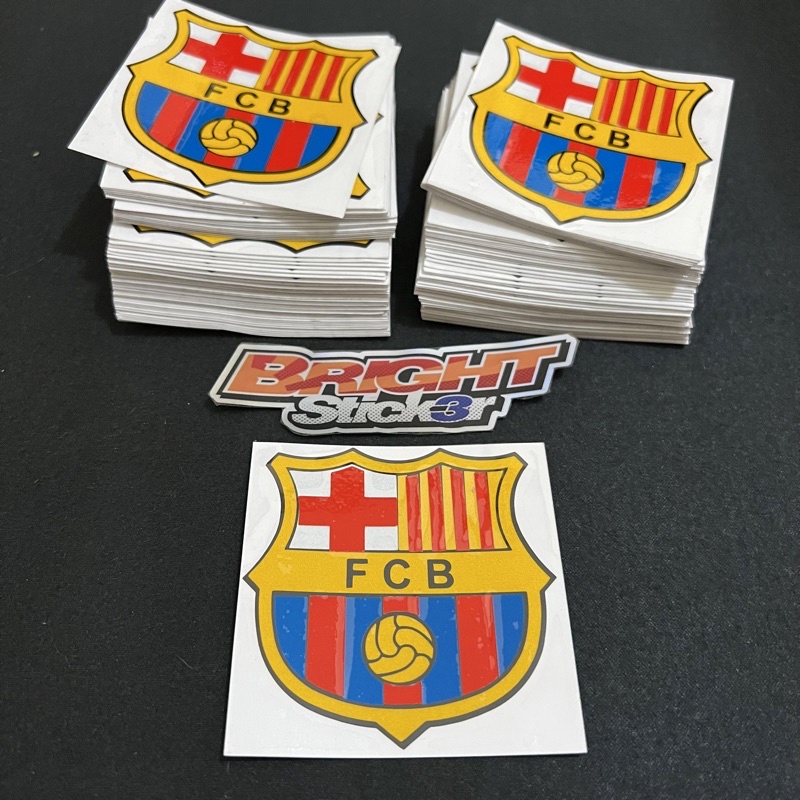 STICKER STIKER BARCA BARCELONA CUTTING