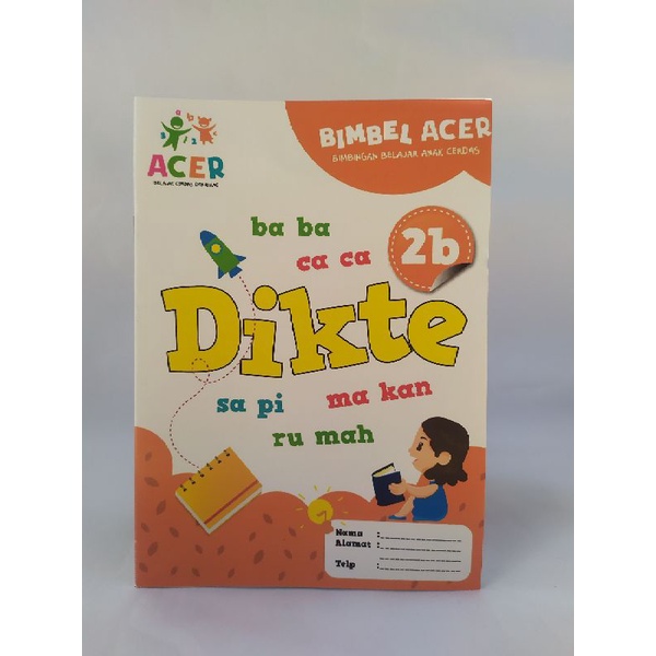 

BUKU LATIHAN DIKTE ANAK PAUD & TK / DIKTE 2b