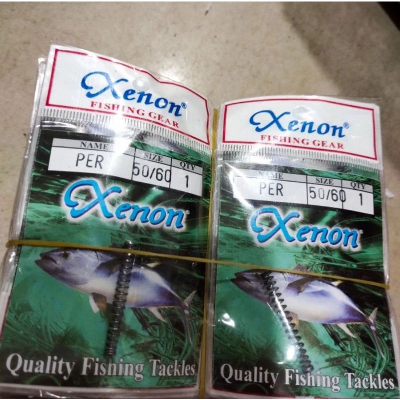 per arm reel merk Xenon model pulpen 30 40 50 60