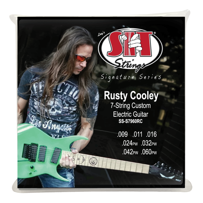 SIT SS-S7960RC RUSTY COOLEY 7-STRING SIGNATURE POWER WOUND ELECTRIC