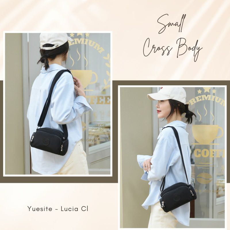 TAS SELEMPANG YUESITE LUCIA FASHION IMPORT ORIGINAL SLINGBAG