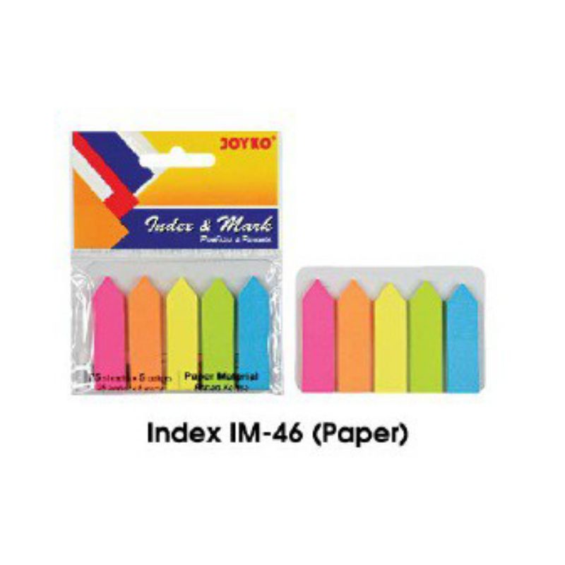 

INDEX MEMO IM 46 (KERTAS,PANAH) 5 WARNA
