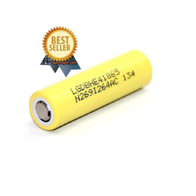 LG HE4 18650 Li-ion Battery 2500mAh 3.7V with Flat Top