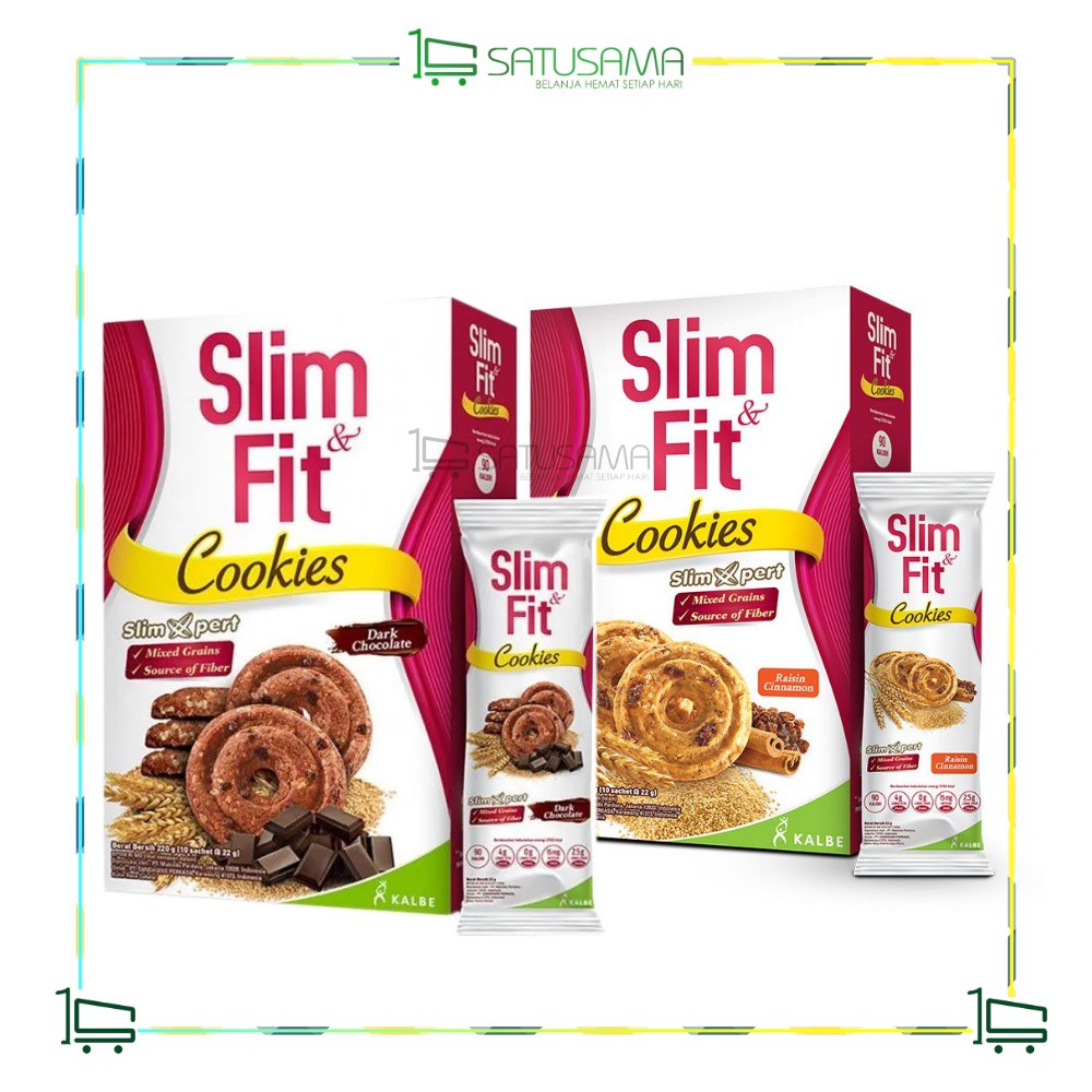 

Slim & Fit Cookies 220g / satu sama