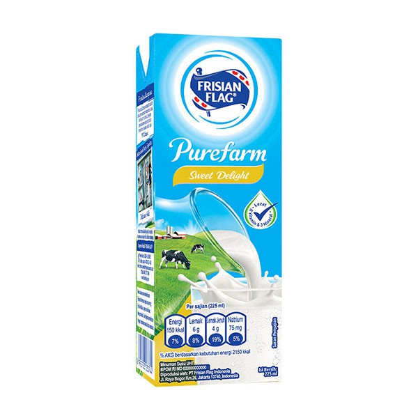 

Frisian Flag UHT Sweet Delight 225Ml