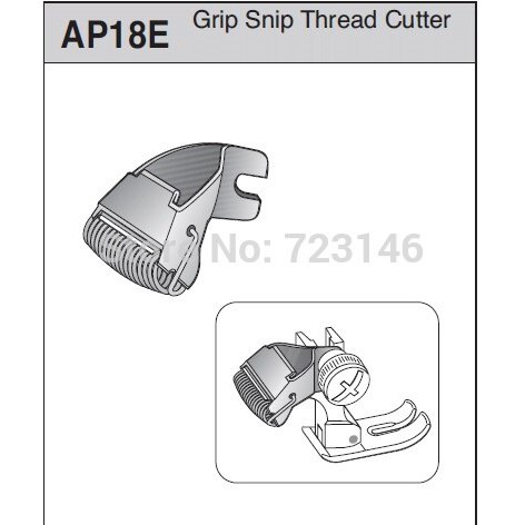 Grip Snip Thread Cutter / Alat Pemotong Benang Manual (Mesin Industri)