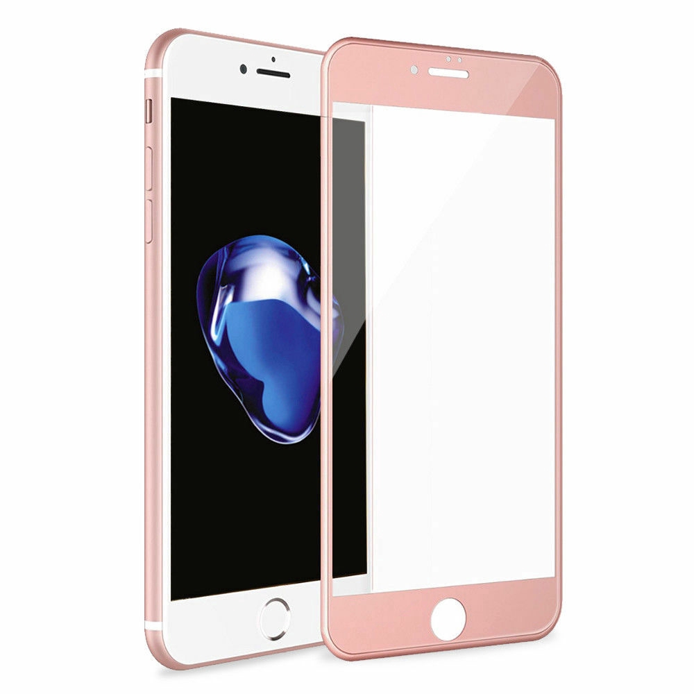 Film Pelindung Layar Tempered Glass Full Cover Curved 3D Untuk Apple iPhone 7 Plus