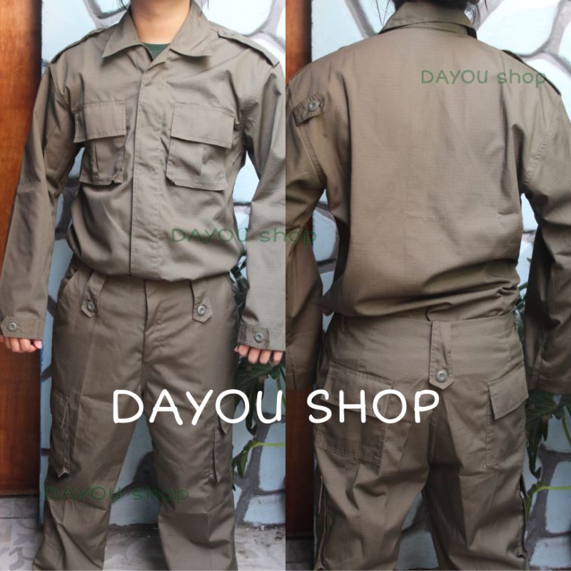 Jual Baju Pdl Satpol Pp Seragam Pdl Pol Pp Bahan Ripstop Shopee Indonesia