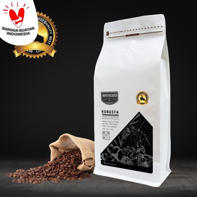 

Biji Kopi Robusta Fine Temanggung Natural -1Kg Northsider Coffee - Biji Kopi Best Product