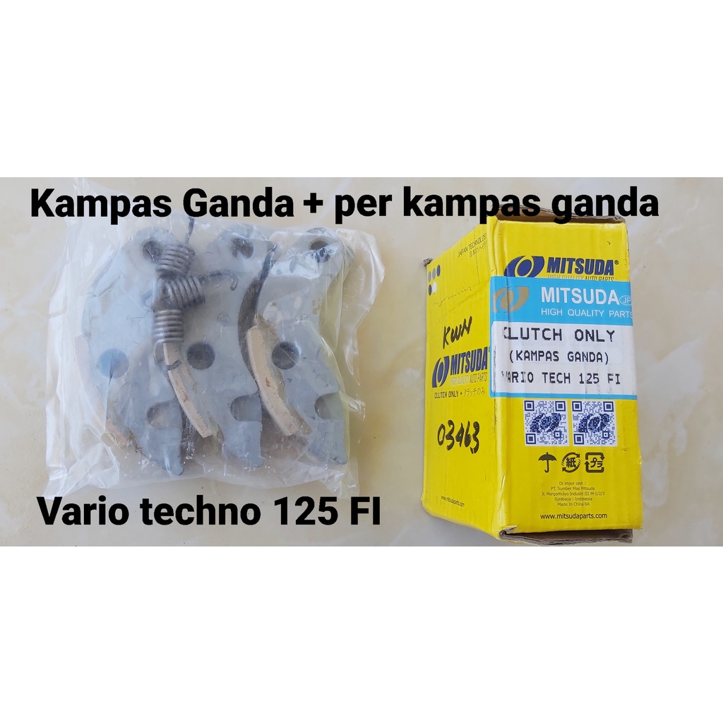 Kampas Ganda Mitsuda VARIO TECHNO 125 FI ( KWN ) + per kampas ganda