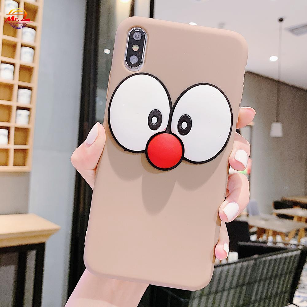 Soft Case Motif Kartun Mata Besar Lucu Untuk Hp Oppo R9 R9 Plus