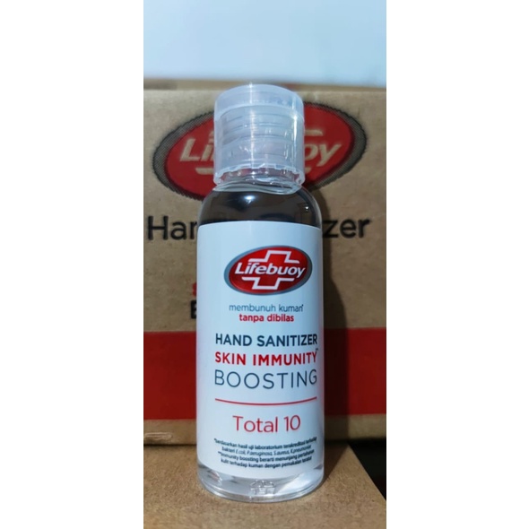 BAHAN BERKUALITAS HAND SANITIZER GEL LIFEBUOY TOTAL 10 SKIN IMMUNITY BOOSTING 50ML