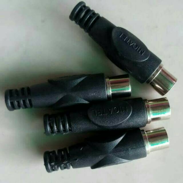 Jack tv/jack antena tv plastik