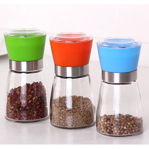 Botol Grinder Alat Penggiling Lada Garam Bumbu Merica Rempah Spice
