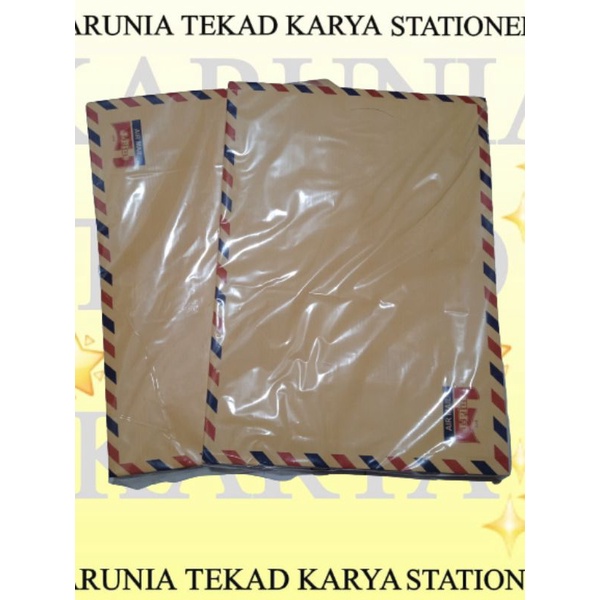 

AMPLOP 310 AIRMAIL TALI PER PAK MERK CAMPUR