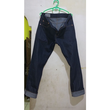 Celana Jeans selvedge People Meet Denim 15oz edisi JAGUAR