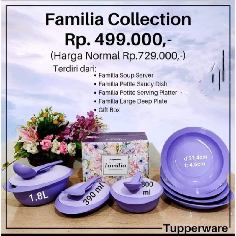 TUPPERWARE FAMILIA COLLECTION