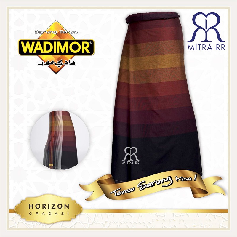 Sarung Wadimor Horizon Gradasi Sarung Tenun Dewasa Gradasi Warna Satuan / Grosir