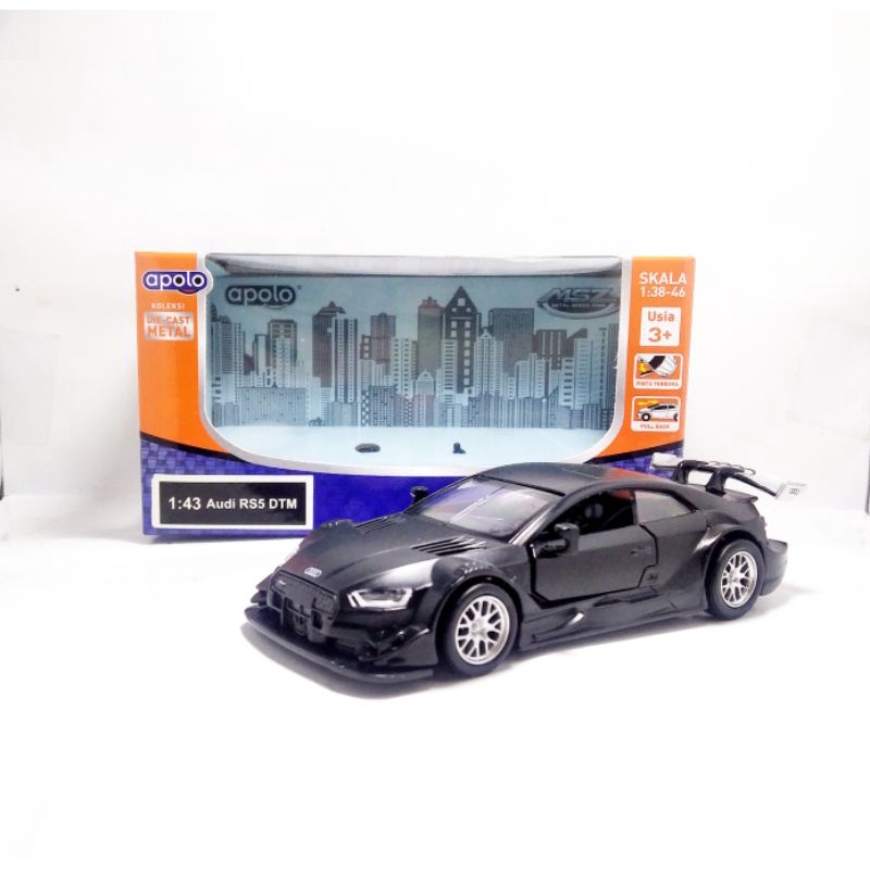 Apolo msz diecast Audi Rs5 DTM Hitam