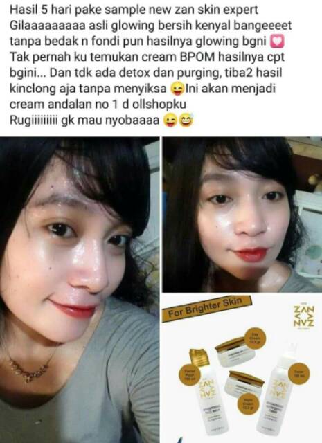 Manfaat Zan Natural Skin Bpom Harga Dan Testimoninya