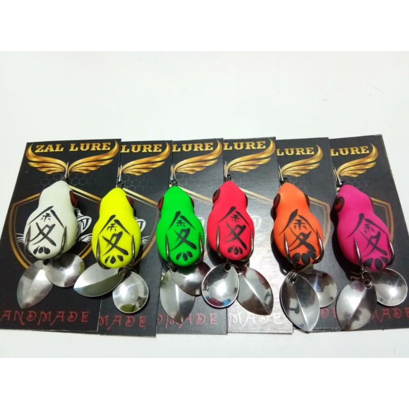 SOFT FROG BEBEK ZAL LURE DOUBLE BLADE 3,5cm