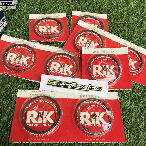 Ring Piston Seher RIK Japan RXKING RX KING RX K os Std 0 25 50 75 100 125 150 175 200