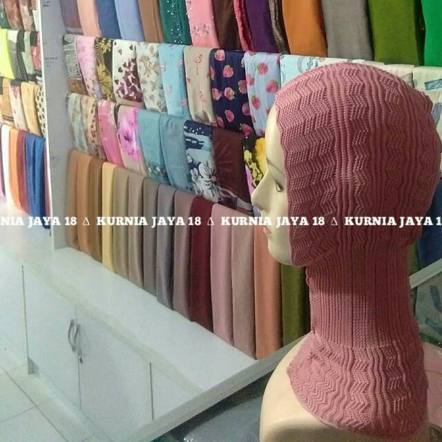 Ninja Antem | Inner Hijab | Ciput Ninja Rajut