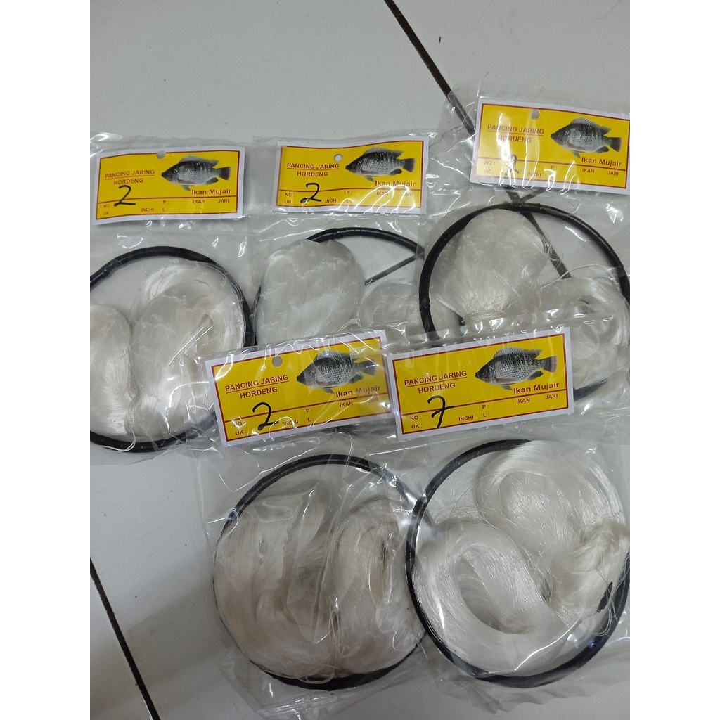 Jaring Hordeng plus besi  - senar 012 mm