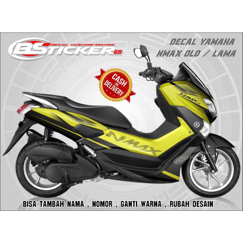 DECAL STIKER nmax old stiker nmax variasi motor nmax