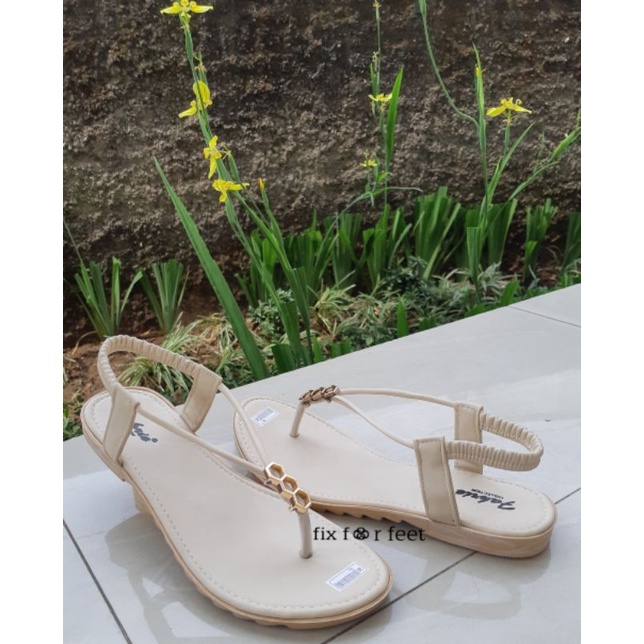 fahrie shoes sandal flat wanita tali silang fh-24
