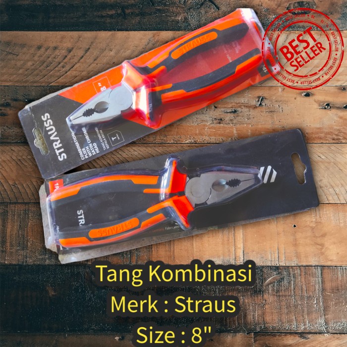 Tang Kombinasi Strauss 8 Inch Tang Bagus Tang Murah