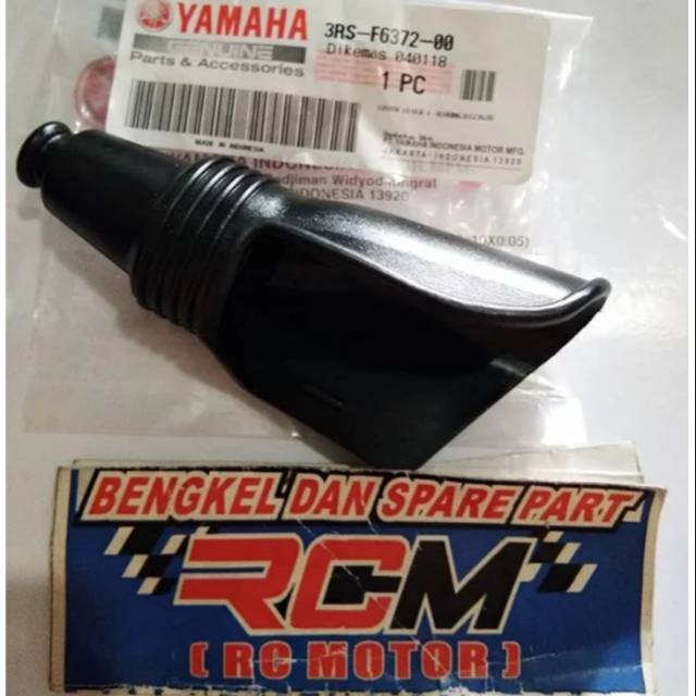KARET TUTUP PENUTUP HANDEL HANDLE KOPLING COPLING KIRI VIXION OLD LAMA OVI NEW NVL SCORPIO Z RXKING RX KING RXK ORI ORIGINAL YAMAHA YGP ASLI 3RS-F6372-00