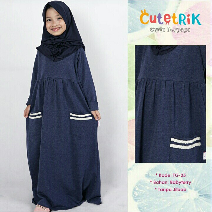 GAMIS ANAK PEREMPUAN CUTETRIK TG 25