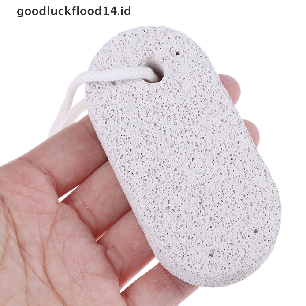 [OOID] Foot stone brush Natural Pumice Stone Foot File Scruber Hard Skin Pedicure Brush ID