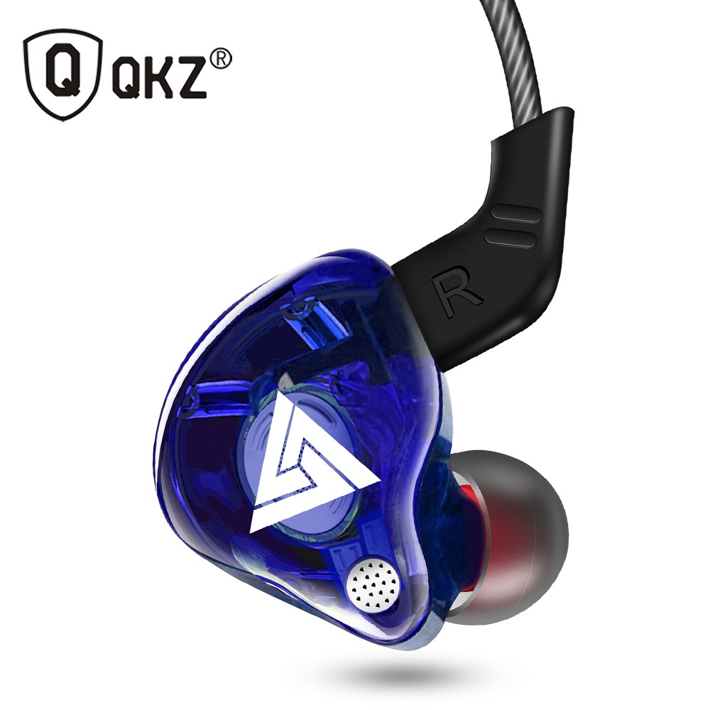 Qkz Earphone Sport Model In-ear Driver Musik HiFi dengan Mic untuk Lari QKZ-CK5 jn