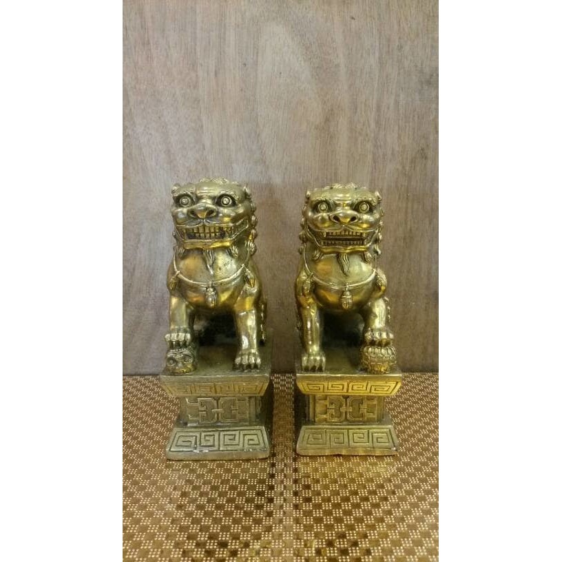 patung fengshui fudog / singa kilin